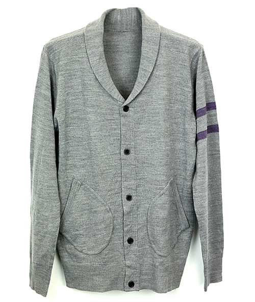 男式針織開襟衫